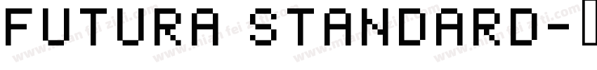 FUTURA STANDARD字体转换